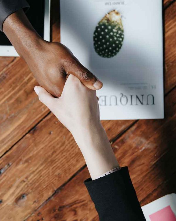 Business handshake